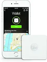 Tile Slim - Phone Finder, Wallet Finder, Laptop Finder, Skateboards - Non Retail Packaging - 1 Pack