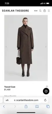Scanlan Theodore Tweed Coat