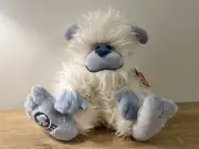 NEW Aurora Plush Yeti White Bigfoot Abominable Snowman 11" Stuffed Animal NWT