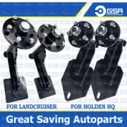 SHIPPING CONTAINER WHEELS (PAIR) With Land Cruiser / Holden HQ Hubs