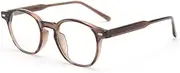 [kachawoo] Korean Style TR90 Glass Frame for Pictures Vintage Men Women Glasses Anti Blue Light Oval Square Glasses Recipe