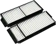 ZUXIM Pair Cabin Air Filter, for Mazda, 5 2006-2010, for Mazda, 3 2004-2009 BP4K-61-J6X CC64-61-J6X WP9282 OEM BP4K-61-J6X LT58 Cabin Air Filter