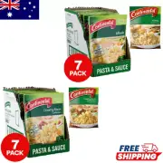 Continental Pasta & Sauce Creamy Bacon Carbonara 85g X 7 Grocery Bulk Pack*