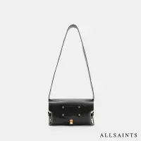 在飛比找momo購物網優惠-【ALLSAINTS】MIRO SATCHEL 牛皮側背包 