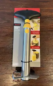 Touch Stainless Steel Handheld Pineapple Slicer Cutter Corer Slicer Black/Yellow