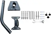J Pipe Mount | Antenna Mount | TV Antenna Bracket | Outdoor Mount Bracket | Adjustable Antenna Mount Purpose Use for Work Area, Home, Roof, and Outdoor Environment