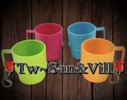 Tupperware Keychain Tupper Toy Mini Mug Cup Set
