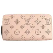Louis Vuitton M61868 Magnolia Mahina Leather Monogram Zippy Wallet