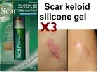 X3 Smooth E Scar Silicone Removal Gel Skin Care Cream Keloid Wound Stretch Mark