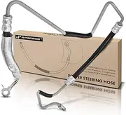 A-Premium Power Steering Pressure Hose Line Assembly Compatible with Toyota Highlander 2004-2007 & Lexus RX330 2004-2005, 3.3L, with O-ring & Washer & Bushing, Pump to Rack/Gear