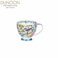 在飛比找momo購物網優惠-【DUNOON】鳥語花香馬克杯-藍-450ml(100%英國