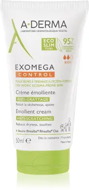 ADerma Exomega Control Anti-itch Emollient Cream 50ml
