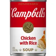 Campbell's Condensed Chicken and Rice Soup, 10.5 oz Can