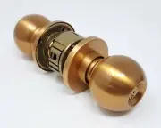 Yale 5405 CA US10 Bronze Finish Knob Lock Storeroom Closet New