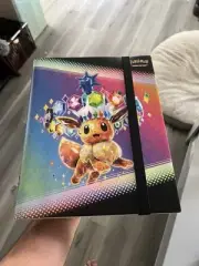 Pokémon Prismatic Evolutions Eevee Binder Collection **BINDER ONLY** NEW 2025