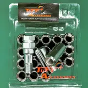 Ultra Slim Allen Key Tuner Nut Set M14x1.5 Chrome+ 1key, For Grand Cherokee, VE