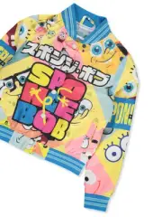 Spongebob SquarePants Boys' Japan Windbreaker Jacket