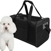 Small Cat Carrier,Foldable Dog Carrier Bag | Pet Supply Breathable Kitten Carry Backpack for Outdoor Hiking Park Shopping Beach Patio Going Out Home Picnics Camping