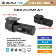 [New] BlackVue 2 Channel DR900X-2CH 32GB + Hardwire Cable