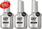 3-Pc Gel Top Coat, Builder & Base Coat Set, 16ml, Clear Glossy, UV Cure