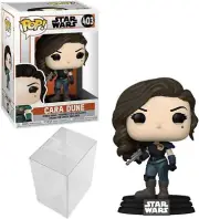 NEW Mandalorian Funko Pop 403 Cara Dune With Protector