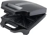 Westinghouse 4-Slice Electric Toasted Sandwich Maker, 39 cm Size, Black