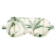 Watercolour Palm Silk Sleep Mask