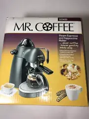 Mr Coffee Espresso Maker Steam Cappuccino Maker Machine 4 Cup ECM20