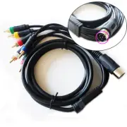 For SEGA MD1 Game Console CRT Monitor Component Cable RGB/RGBS Cable Replacement