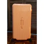 專櫃真品亮面木瓜橘 全新 RIMOWA ESSENTIAL TRUNK PLUS 行李箱 最新款 2024上市