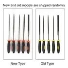 Steel Rasp Wood File Set Convenient Mini Assorted Flat File(3*140 Mm) ＠