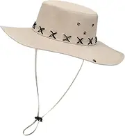[smai] Women's Sun Hat - Wide Brim Fishing Hats | Waterproof, Breathable Hat for Beach, Camping, Hiking | UV Protection Caps