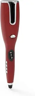 Newest LCD Full Automatic Hair Curler Curling Iron Air Curler Air Rotating Portable Air Spin N Wand Curl 1 Inch Hair Curler Gules
