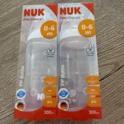 NUK First Choice+ 0-6m - 2 x Baby Bottles