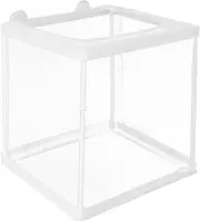 Aquarium Fish Hatchery Box Mesh Fish Breeding Box Tank Guppy Breeding Net Baby Fish Separator Fish Incubator for Baby Shrimp Clownfish