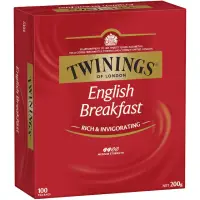 在飛比找蝦皮購物優惠-臺灣現貨Twinings 唐寧英倫早餐茶/紅茶茶包100入