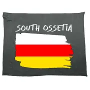 South Ossetia Country Flag Nationality - Gym Sports Towel