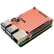 Thin Pure Copper Heatsink Protective Passive Cooling Case For Raspberry Pi 4B b