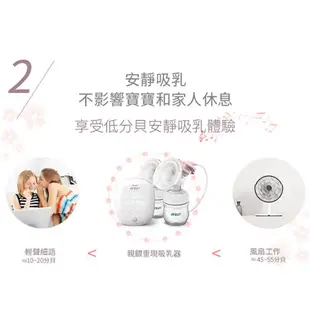 Philips Avent 自然原生單邊電動吸乳器(SCF315/02) 可愛婦嬰