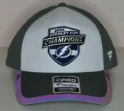 Tampa Bay Lightning Stanley Cup Champions 2020 Locker Room Cap BNWT OSFM NHL