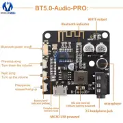 VHM-314 Audio Sound Amplifier Bluetooth 5.0 Module board Automotive speaker