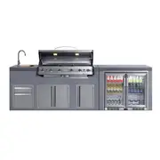 Everdure Neo Brighton 6 Burner BBQ Island Module Bev Cooler LPG