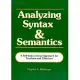 Analyzing Syntax and Semantics: A Self-Instructional Approach for Teachers and Clinicians