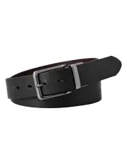 [Fossil] Brandon Black Leather Reversible Belt