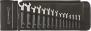 Stahlwille 12/15 Double Open-End Spanner Set, 3.2-14 mm Size (15 Pieces)