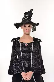 HALLOWEEN WICKED WITCH SORCERESS HAT UNISEX HARRY POTTER PARTY COSTUME G334