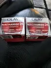 Olay Niacinamide 24 + Vitamin E DAY +NIGHT Face Cream 50ml Each New