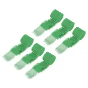 Chiffon Ribbon, 1.5"x7 Yard Silk Forest Green Tulle Satin Fabric Ribbon,6pcs