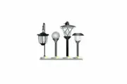 EMCO Merchandising LLD1 Landscape Light Display Store Fixture 18" Holds 4 Lights