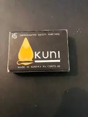 Vintage matchbox KUNI Made In Kenya